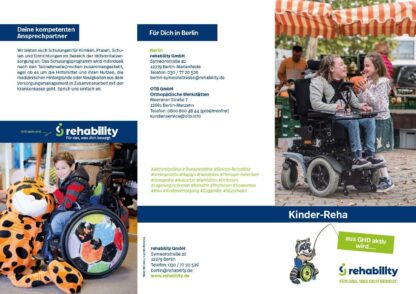 Flyer Kinder-Reha Berlin