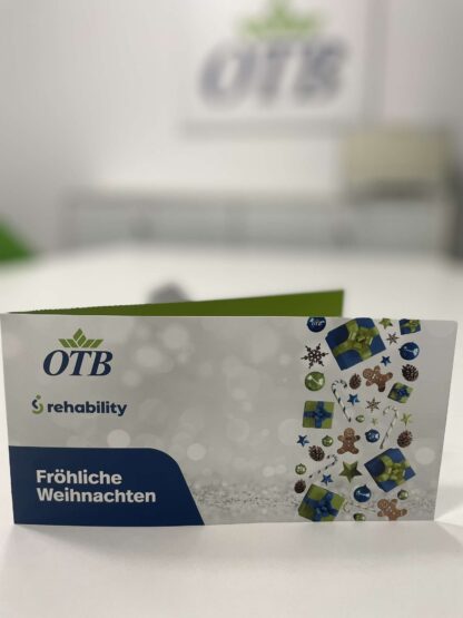 Weihnachtskarte OTB & rehability
