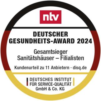 Aufkleber Gesundheits-Award 2025 (nutzbar bis 31.08.2026)