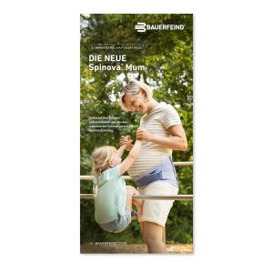 Textilbanner Bauerfeind Spinova Mum
