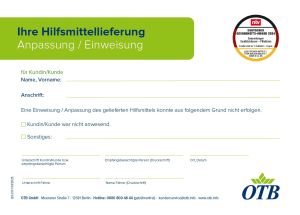 Block Anpassung/Einweisung nicht möglich (für Service-Fahrer)