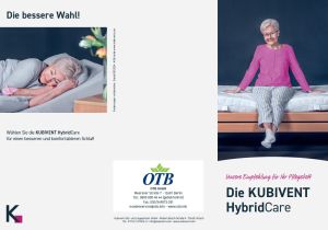 Flyer HybridCare Pflegematratze Kubivent