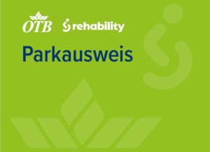 Parkausweis Mitarbeiter OTB/rehability