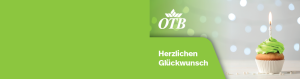 OTB Glückwunschkarte / Geburtstagskarte