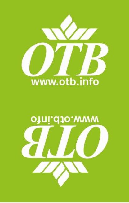 Stoff-Label OTB (zum Annähen)