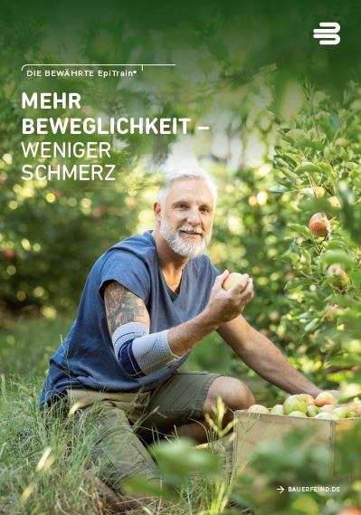 Plakat DIN A1 Bauerfeind Epitrain