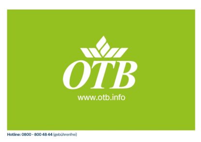Postkarte Patient nicht erreicht (OTB)