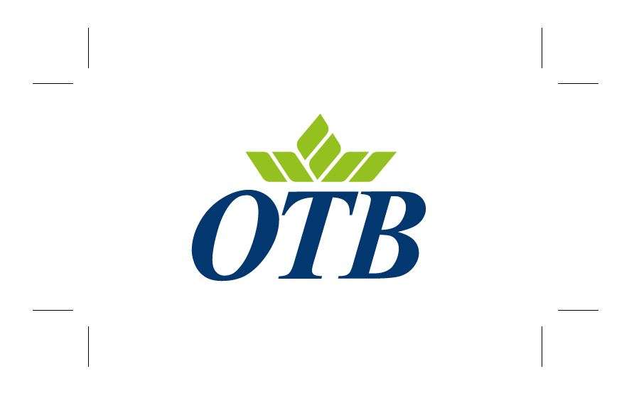 Aufkleber OTB (für Titelseiten Flyer und Broschüren) 60x30mm