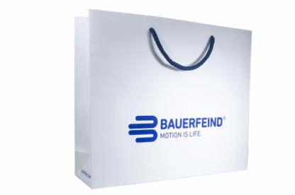 Papiertragetasche / Tüte Bauerfeind (quer/groß)