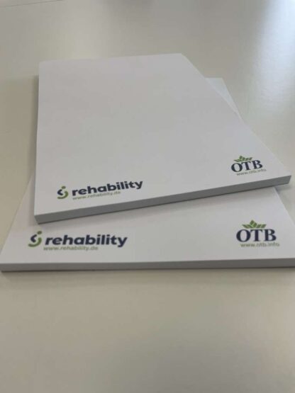 DIN A5 Block OTB/rehability