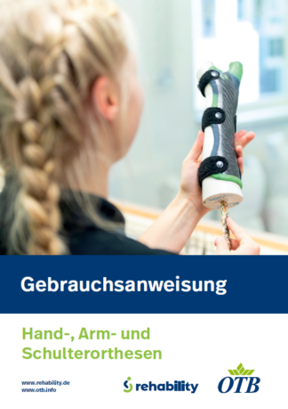 Gebrauchsanweisung Hand-, Arm- und Schulterorthesen (OT)