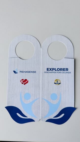 Produktanhänger Rehasense Explorer (Hangtag)
