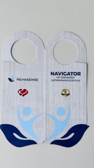 Produktanhänger Rehasense Navigator (dreh) (Hangtag)