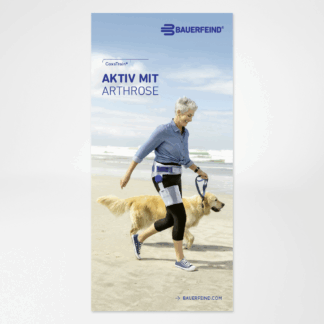 Textilbanner Bauerfeind CoxaTrain Aktiv mit Arthrose (groß)