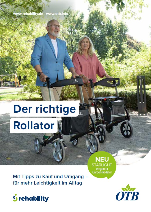 Rollatoren Broschüre OTB/rehability