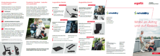 Ergoflix Flyer - faltbare Elektrorollstühle rehability