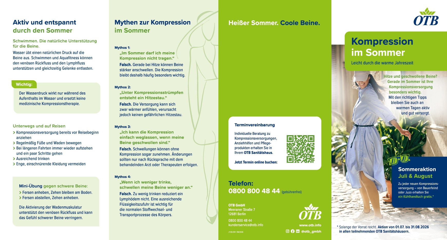 Flyer Kompression im Sommer (mit Aktion 07/08 2026)