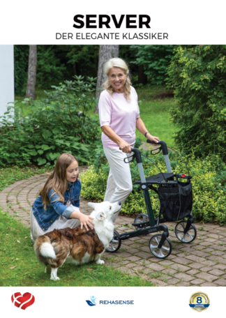 Plakat DIN A1 Rehasense Rollator Server