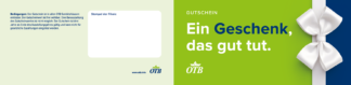 Gutscheinkarte/Wertgutschein (OTB)